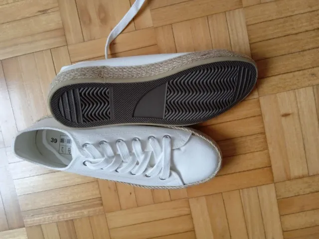 Zapatillas Mujer Talla 39 Blancas
