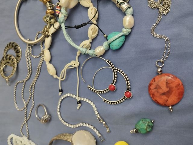 Lote vintage de bisutería