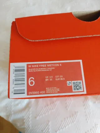 Zapatillas Nike Free Metcon Mujer