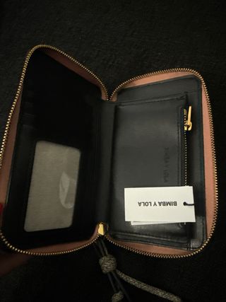 Cartera Bimba y Lola Negra y Dorada