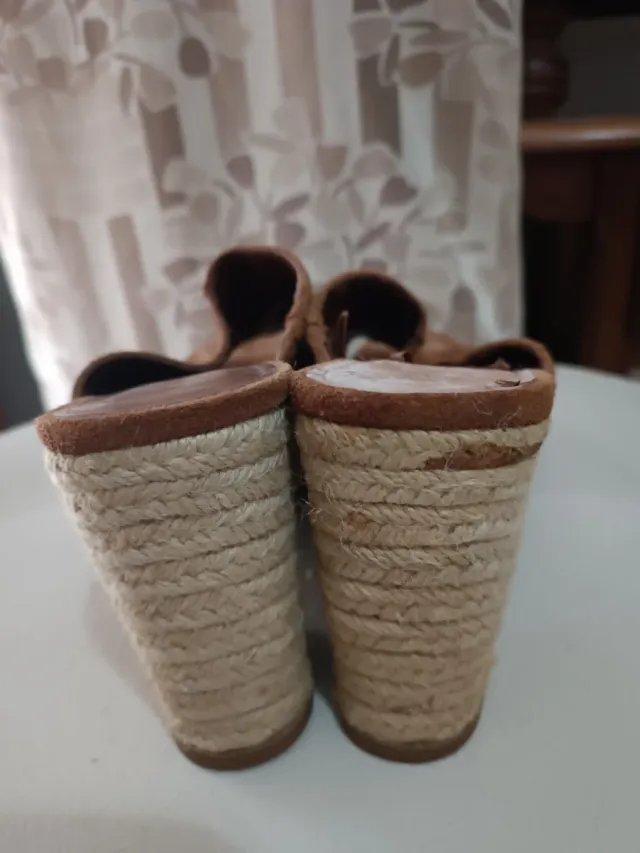 Alpargatas de esparto con plataforma