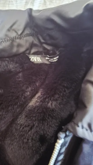 Bomber Zara Negra Talla M