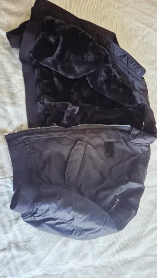 Bomber Zara Negra Talla M