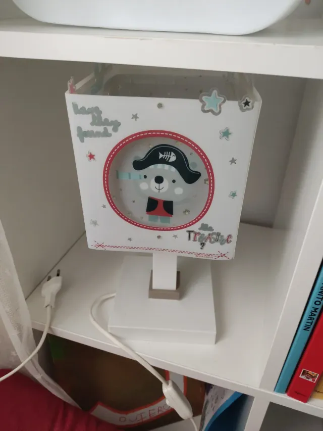 Lámpara infantil pirata