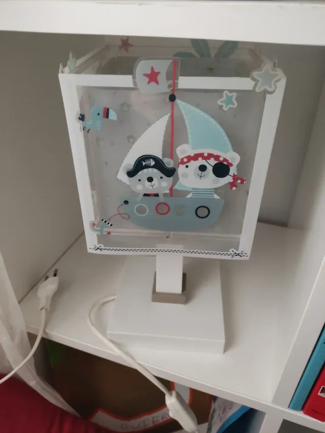 Lámpara infantil pirata