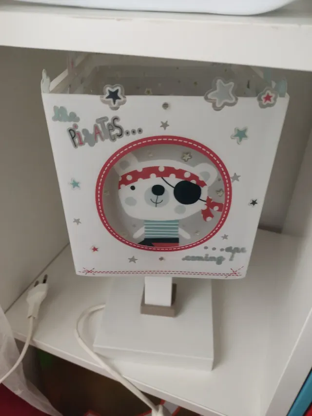 Lámpara infantil pirata