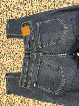 Vaqueros Mango Azules