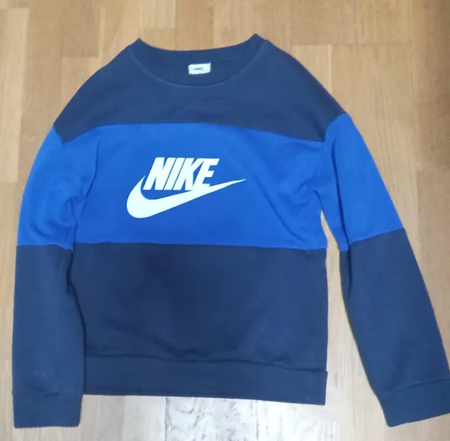 Sudadera Nike Infantil Azul Talla M