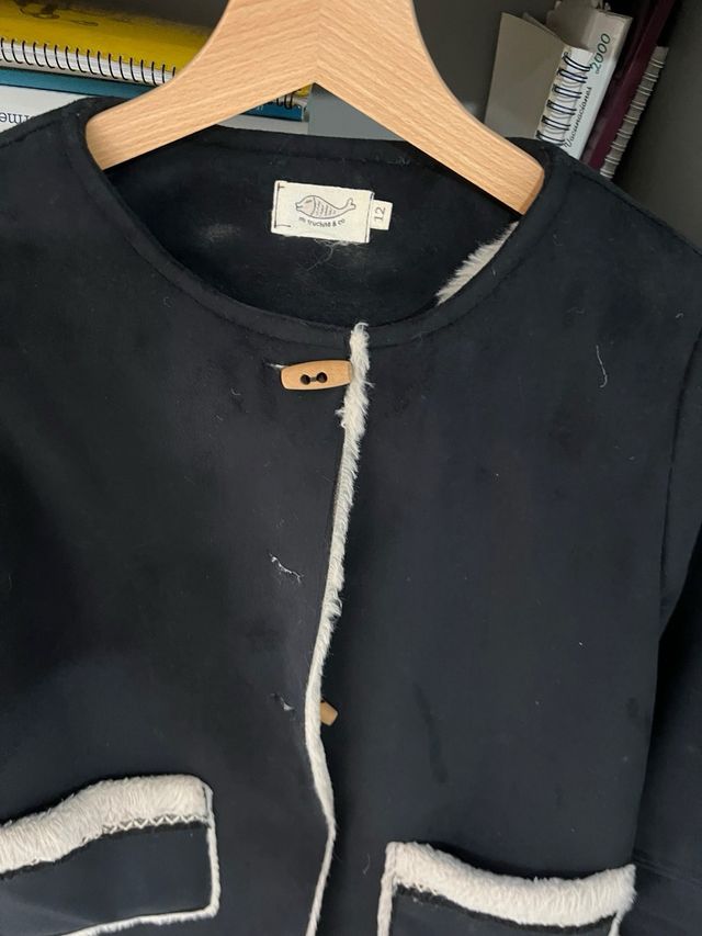 Abrigo doble faz niña Mi Truchita T12