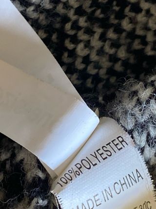 Chaleco de punto Patrón Houndstooth