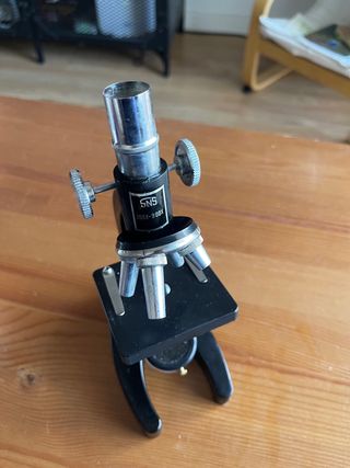 Microscopio Vintage SNS 100X-900X