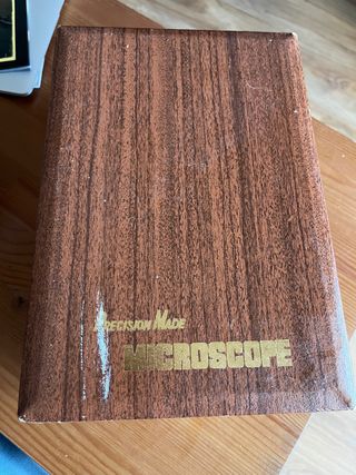 Microscopio Vintage SNS 100X-900X