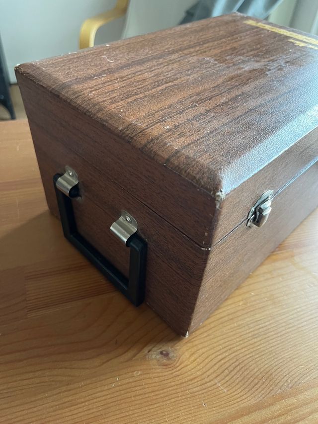 Microscopio Vintage SNS 100X-900X