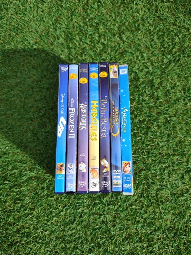 Lote 6 Películas Disney DVD (Español)