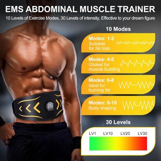 Electroestimulador Muscular EMS Profey