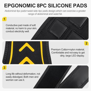 Electroestimulador Muscular EMS Profey