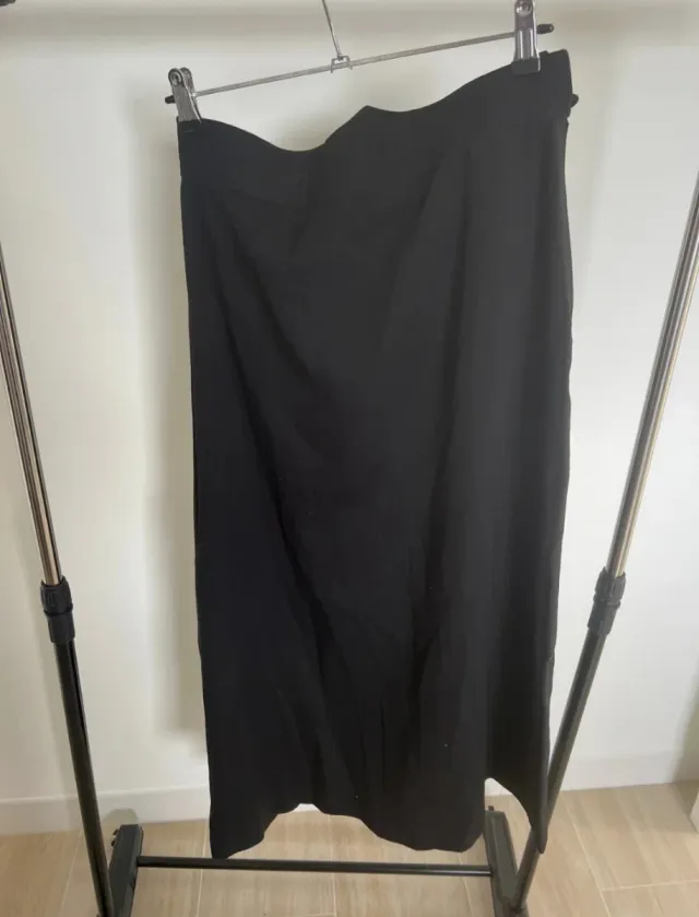 Falda larga negra Talla 42