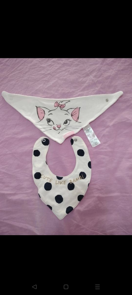 Pack 2 Baberos/bandanas Disney Bebé