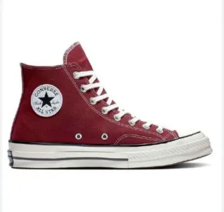 Converse plataforma burdeos