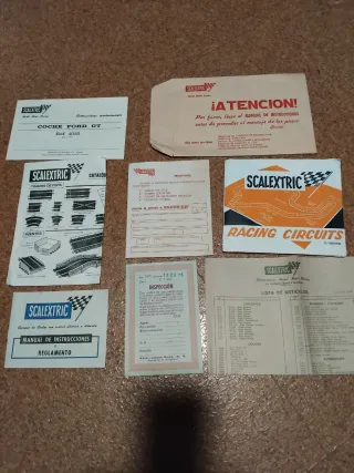 documentación scalextric