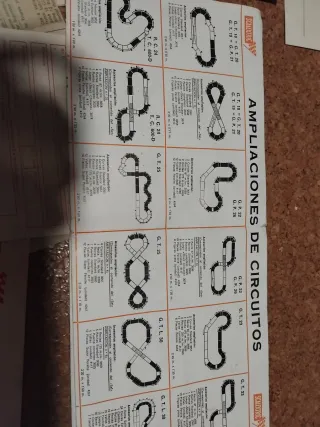 documentación scalextric