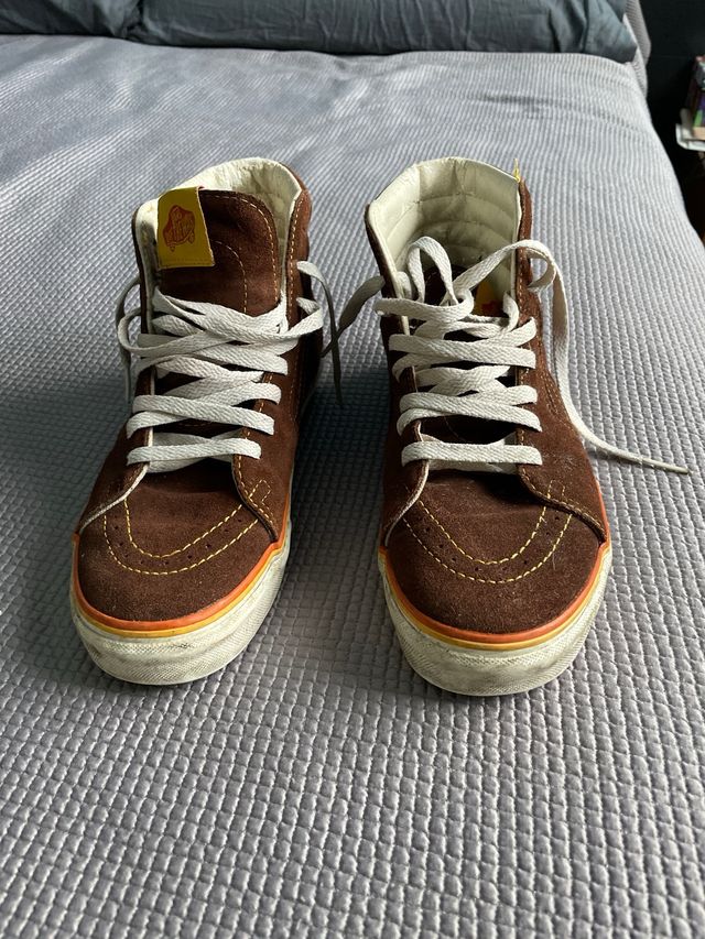 Vans Marrones y Naranjas