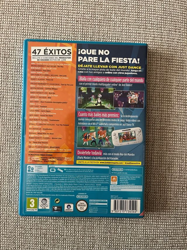 Lote 4 Juegos Just Dance Wii U