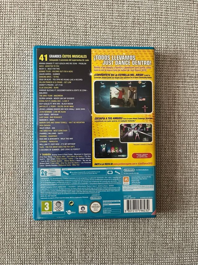 Lote 4 Juegos Just Dance Wii U