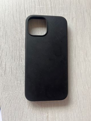 Custodia in silicone per iPhone 13 mini nera