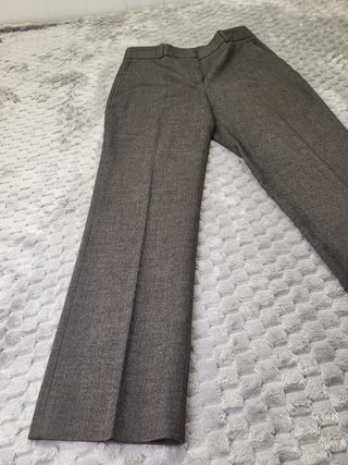 Pantalón de vestir LANIDOR espiga gris talla 34
