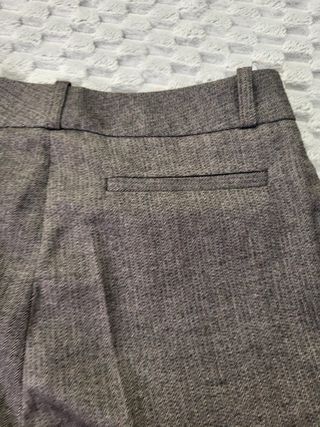 Pantalón de vestir LANIDOR espiga gris talla 34