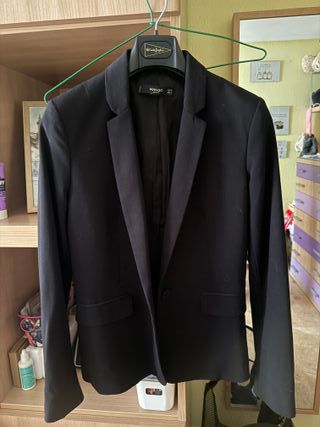 Americana negra Mango Talla S