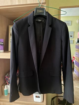 Americana negra Mango Talla S