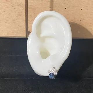 Pendientes Plata Corazón Pietersite