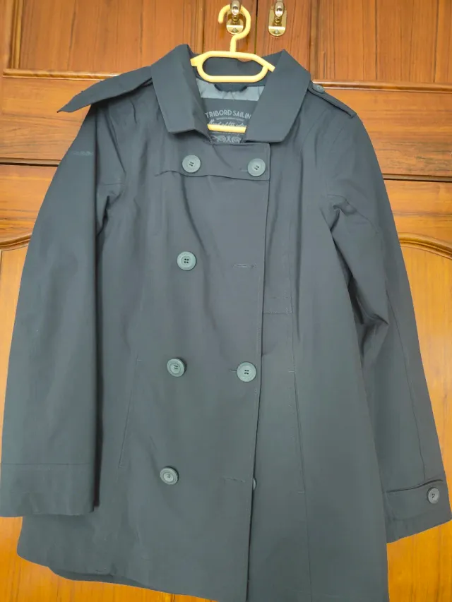 Parka Tribord azul marino entallada Talla S.