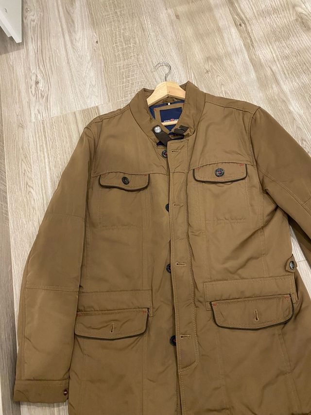 Chaqueta parka hombre