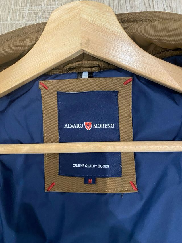 Chaqueta parka hombre