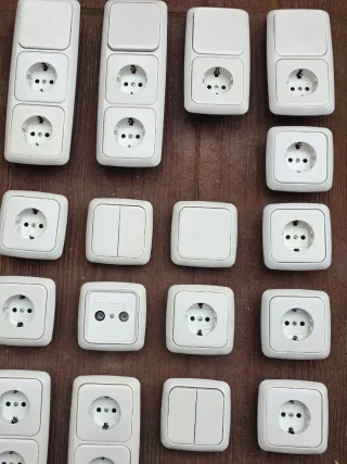 Mecanismos Simón 31 Blanco Nieve