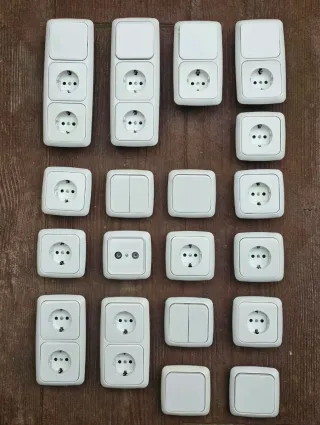 Mecanismos Simón 31 Blanco Nieve