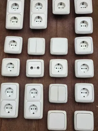 Mecanismos Simón 31 Blanco Nieve