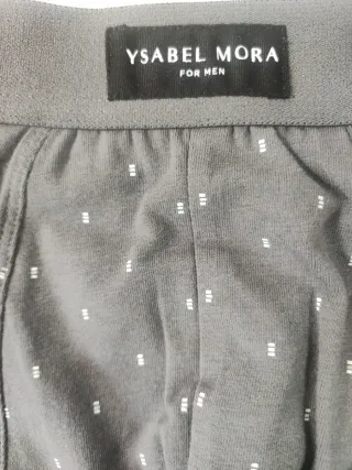 Bóxer YSMEL MORA Gris Estampado