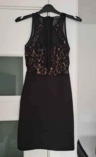 Vestido fiesta detalles encaje