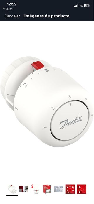 Danfoss Aero RA click Termostato