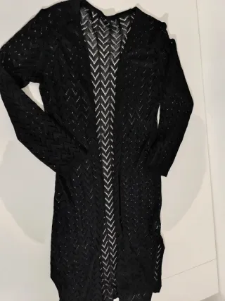 Spolverino donna nero nuovo