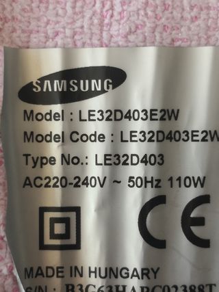 Se Vende Placa Main de TV Samsung