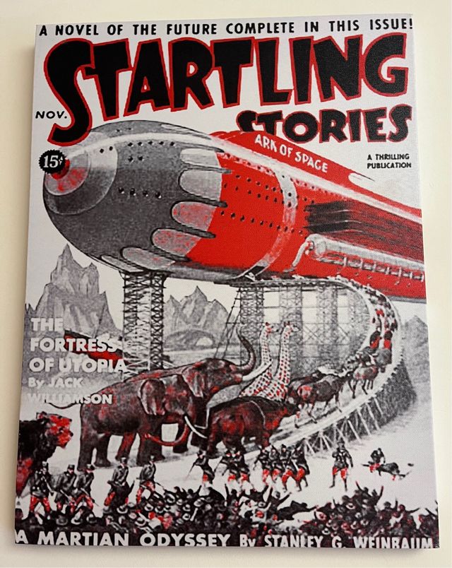 Cuadro Startling Stories Nov. 1940