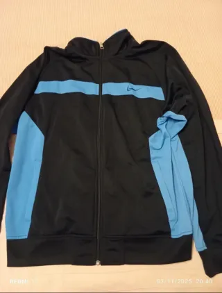 Chaqueta Nike Vintage Negra y Azul