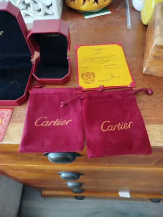 Lote Cajas Cartier Rojas