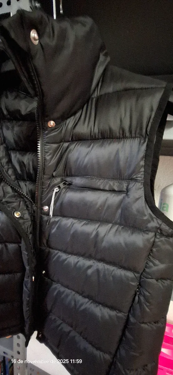 Colete de penas preto infantil