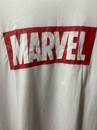 Camiseta MARVEL Blanca Talla 3XL